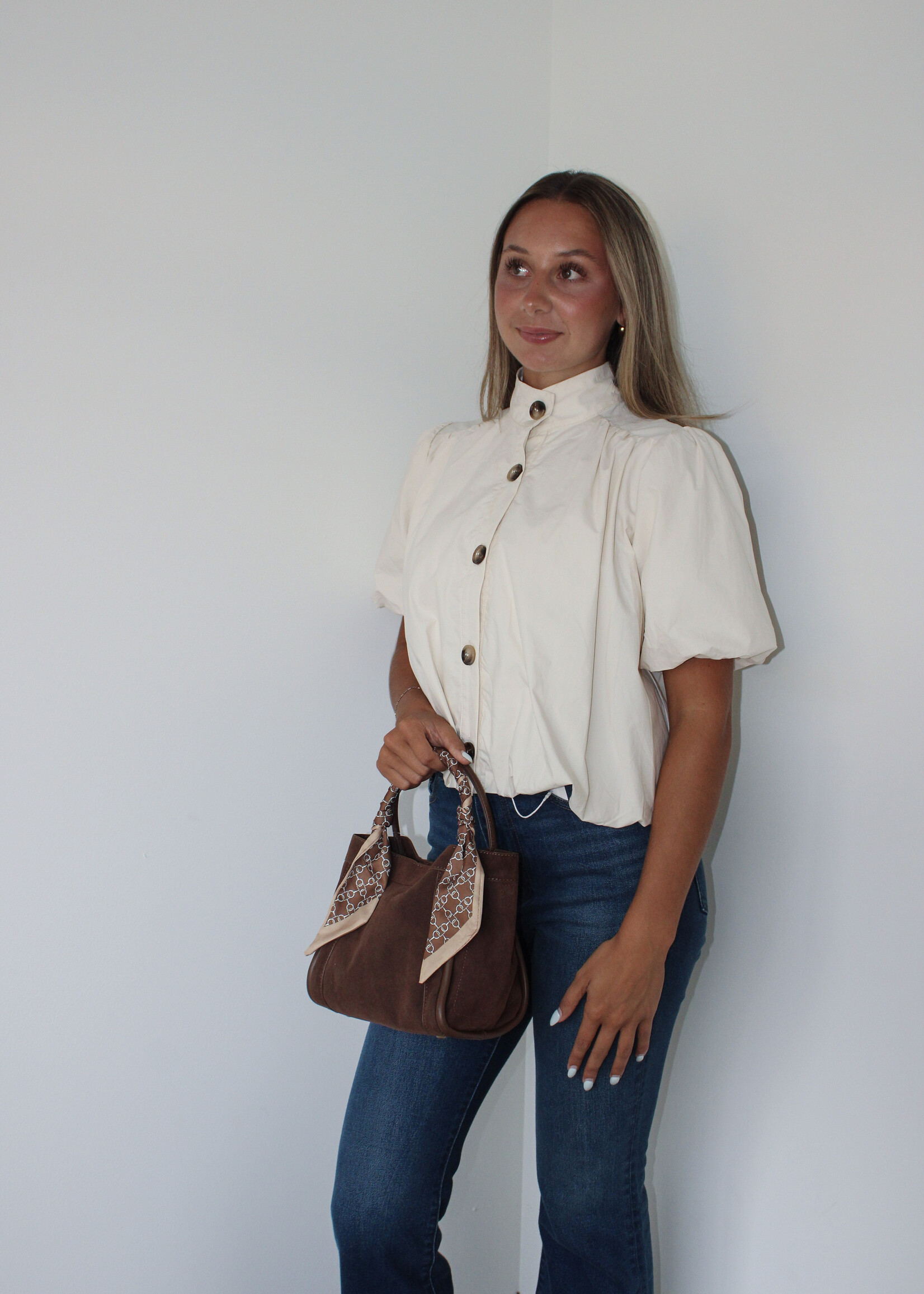 Finley Short Puff Sleeve Jacket