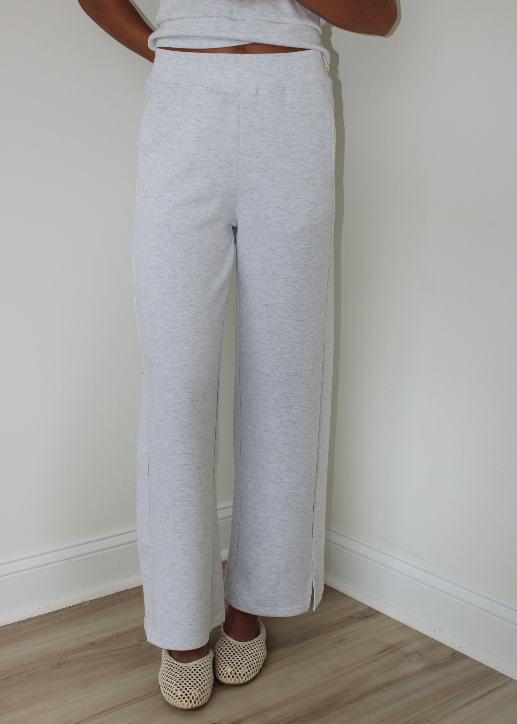 Nadia Cloud Fleece Wide Leg Pant
