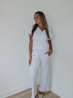 Nadia Cloud Fleece Wide Leg Pant