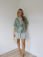 Betha Open Collar Dress