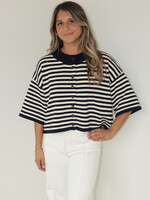 Chance Loose Knit Stripe Sweater