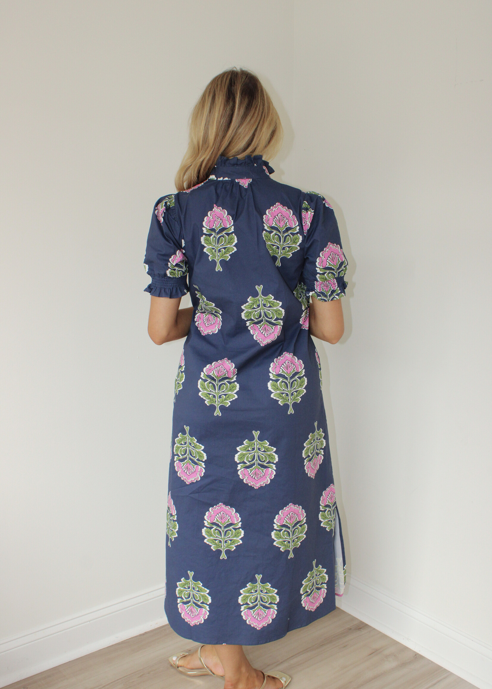 Arceli Floral Midi Dress