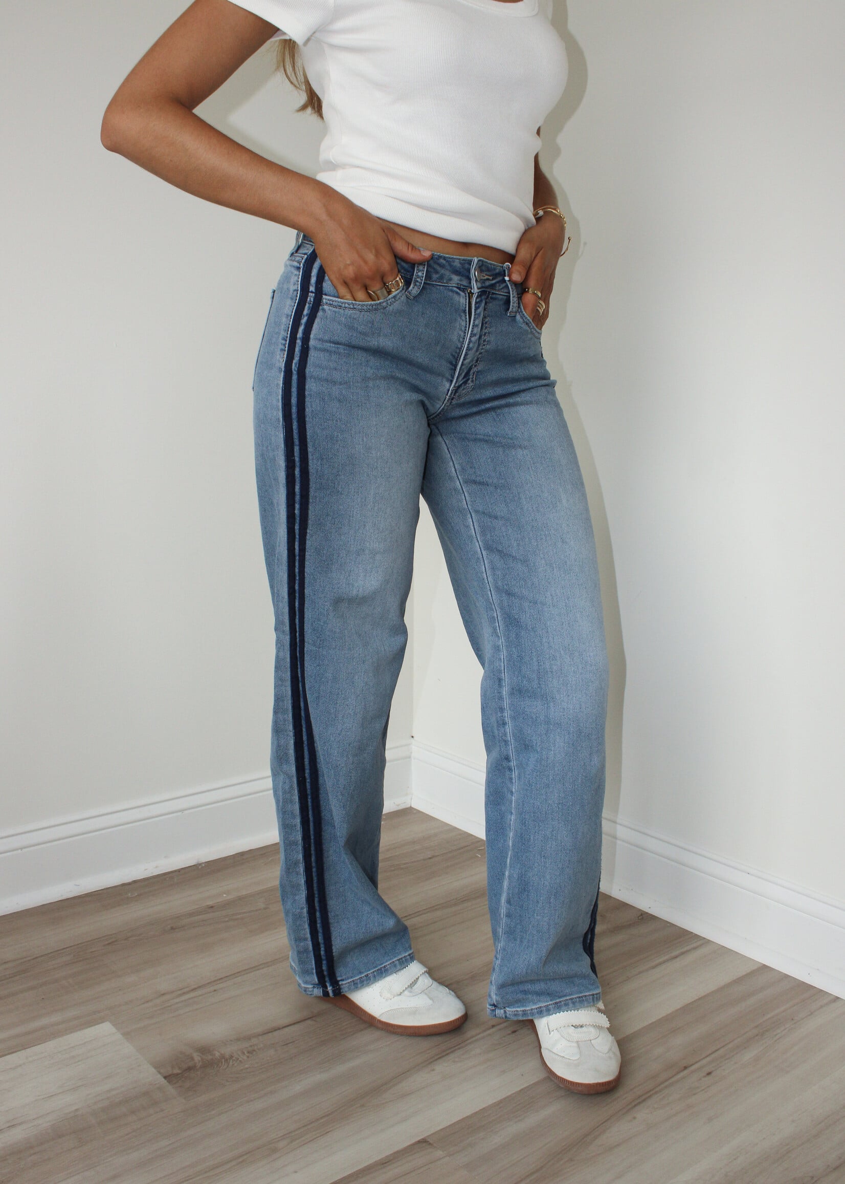 Merel Tuxedo Sweatpant Jean