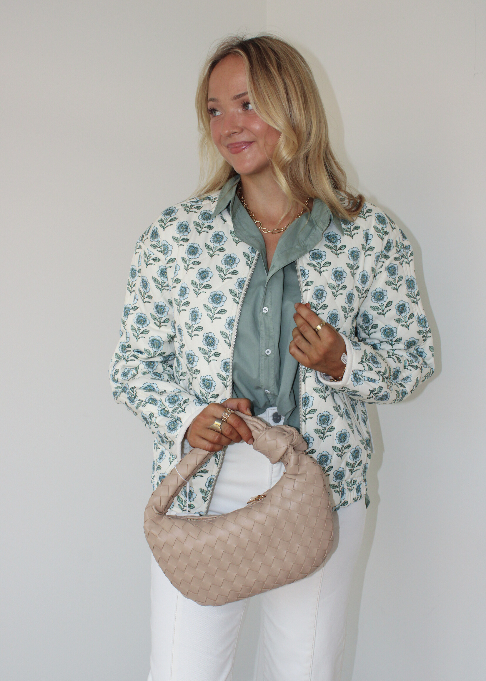 Bello Floral Quilted Jacket