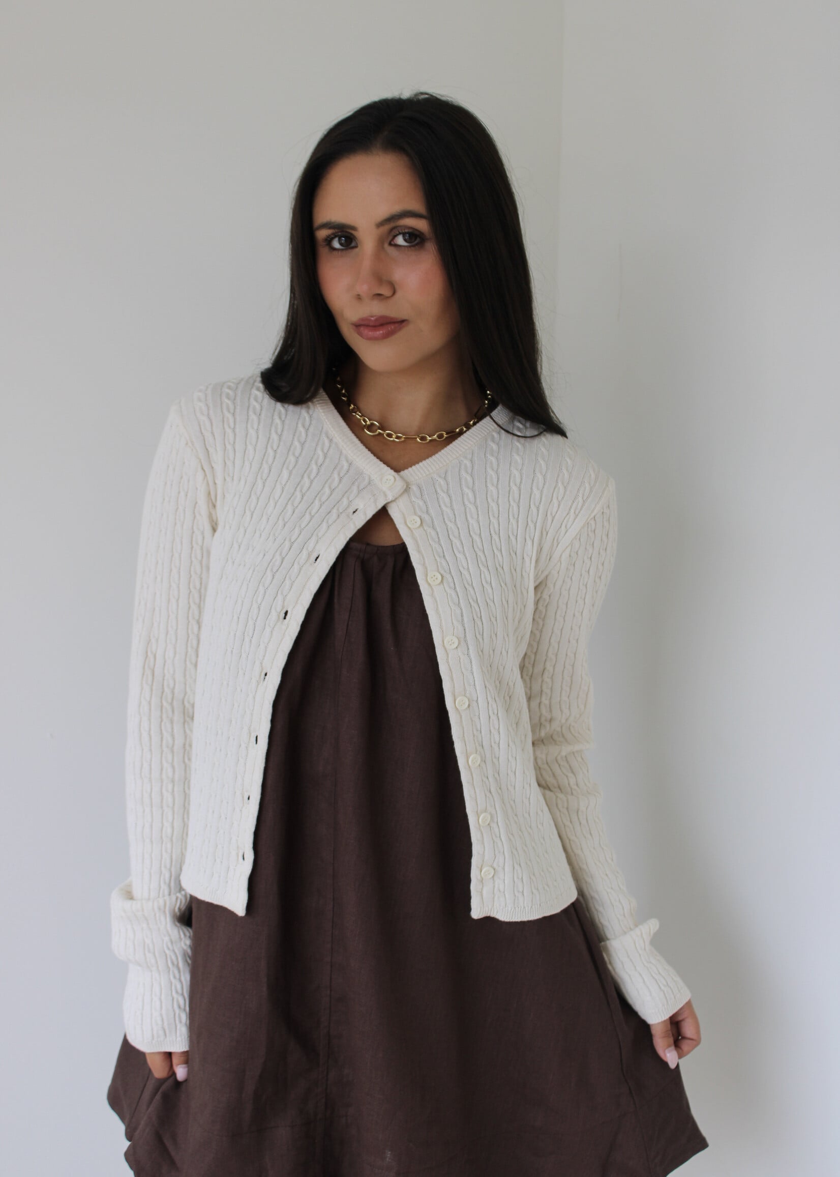 Avon Cable Cardigan