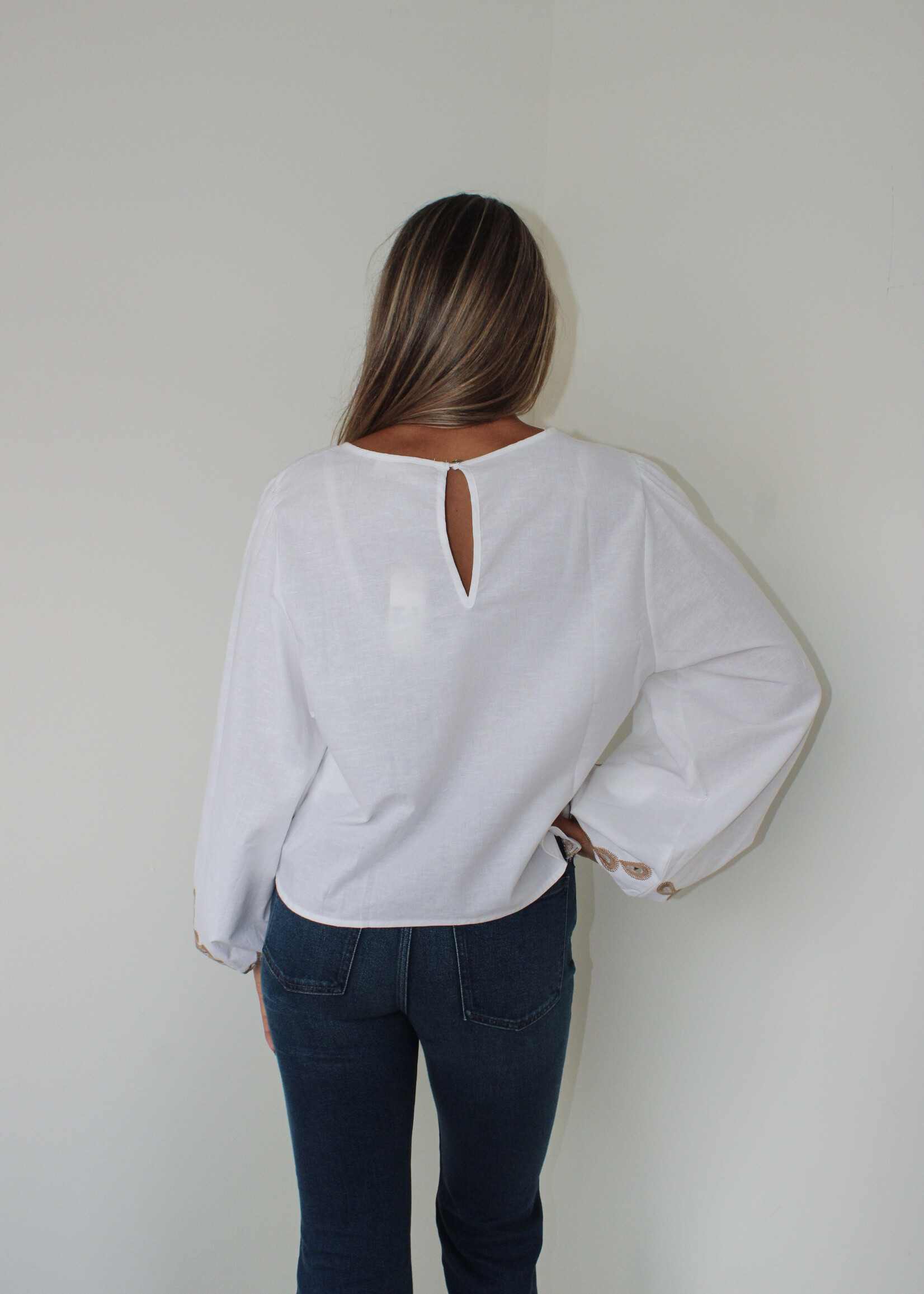 Sundaze Eyelet Top