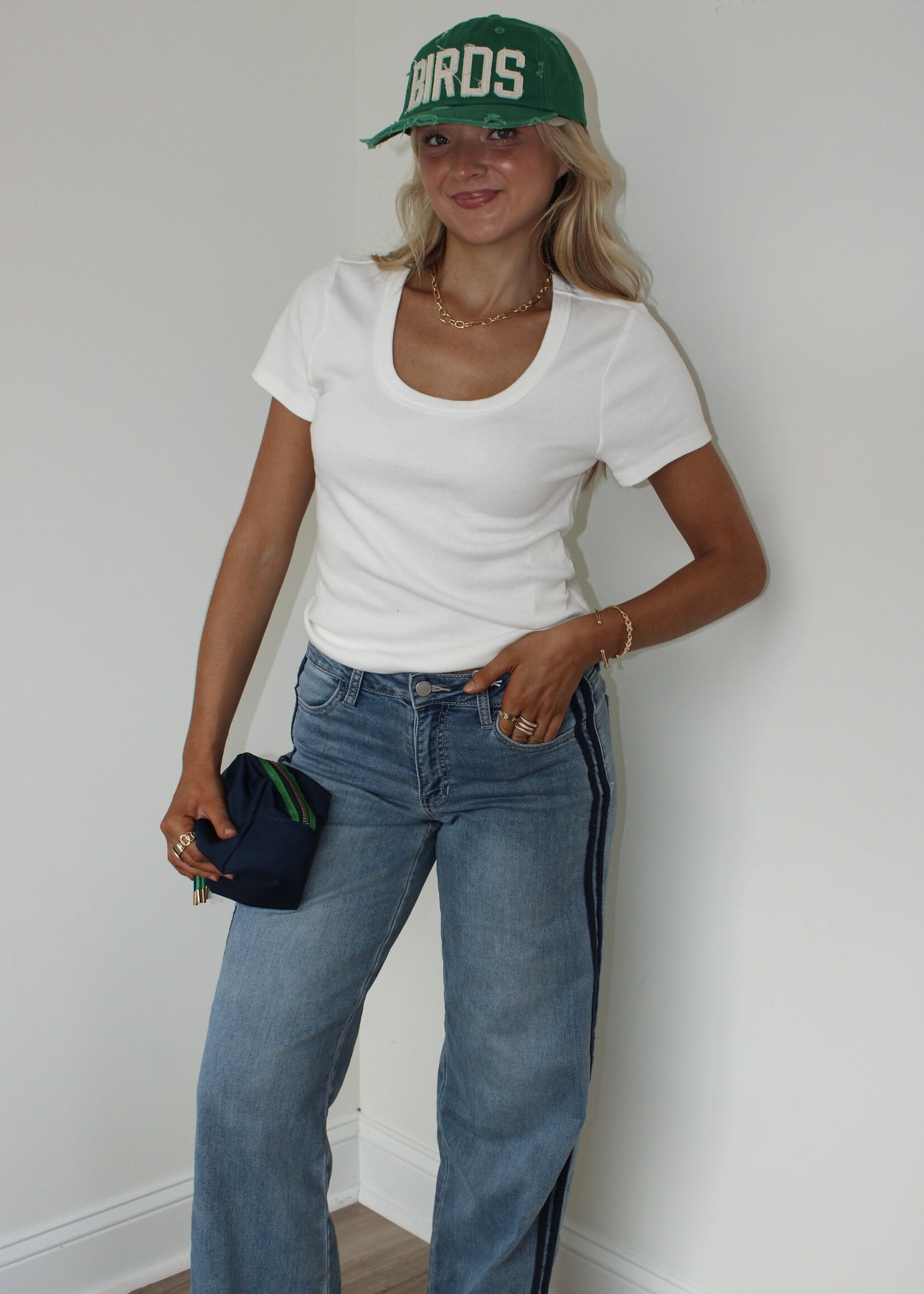Paola Scoop Neck Tee
