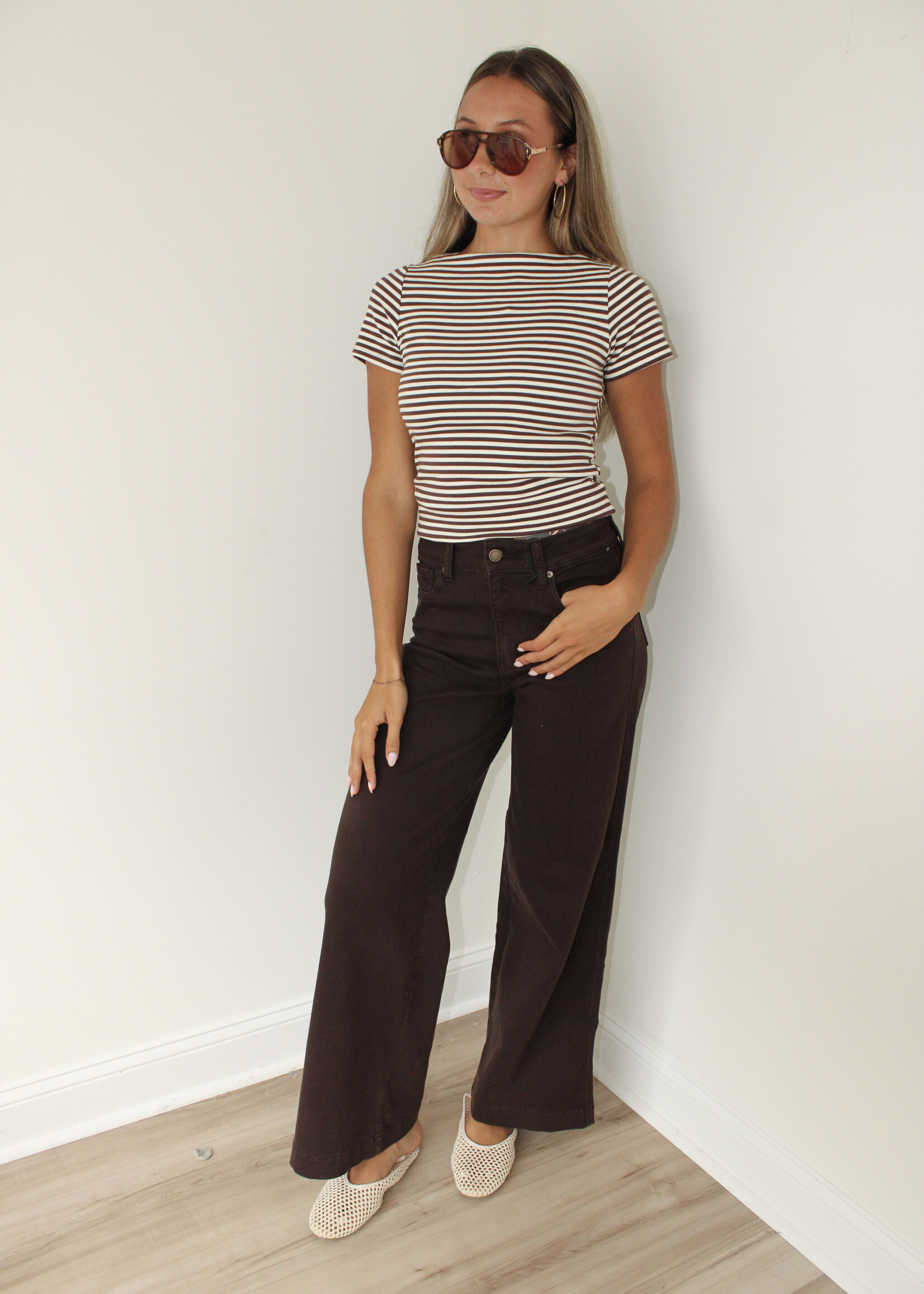 Annabelle Striped Top
