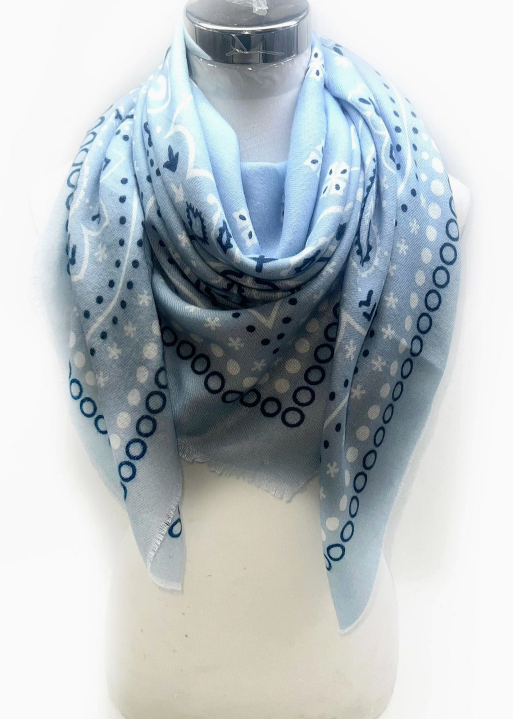 Large Square Bandana Scarf