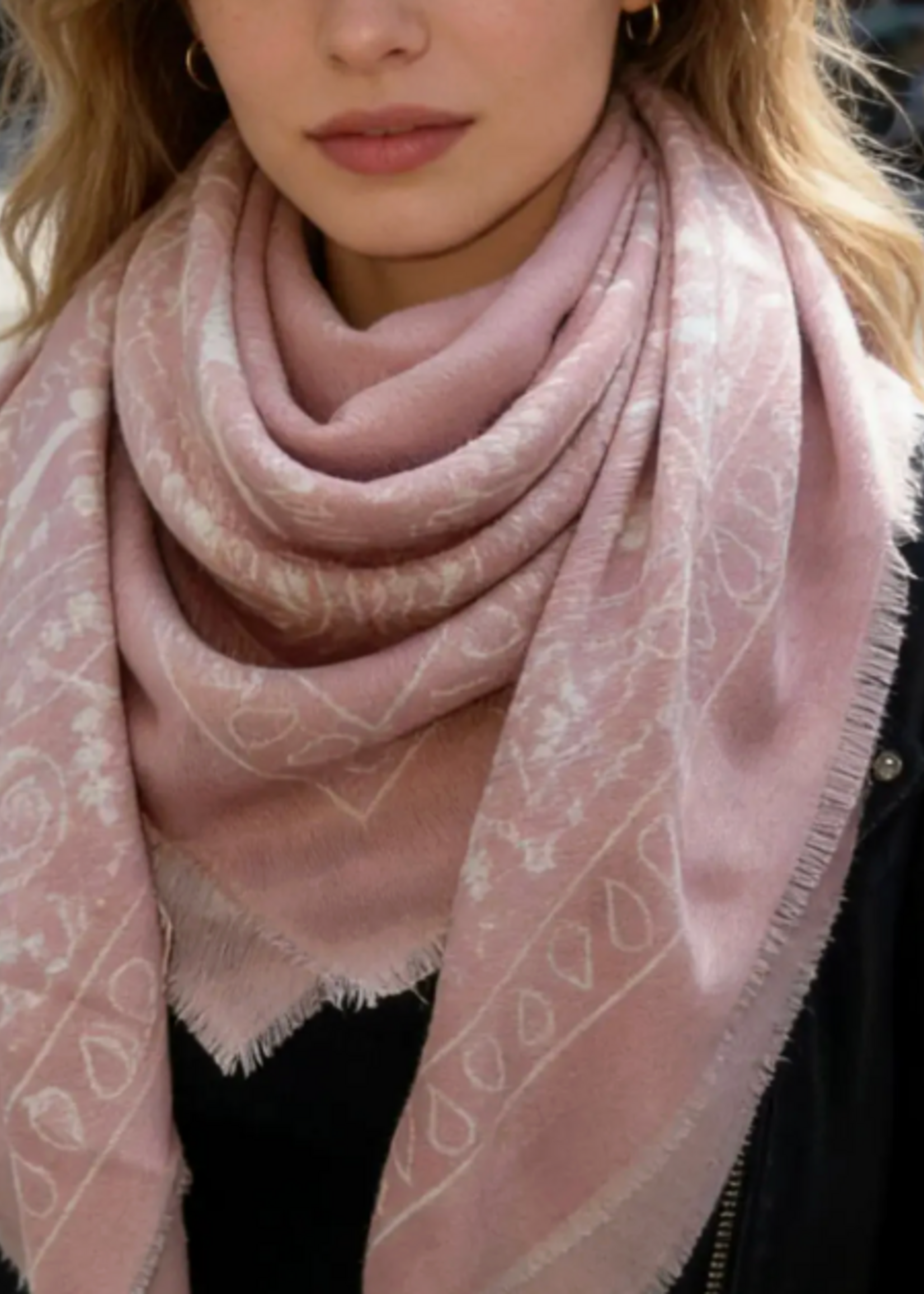 Large Square Bandana Scarf