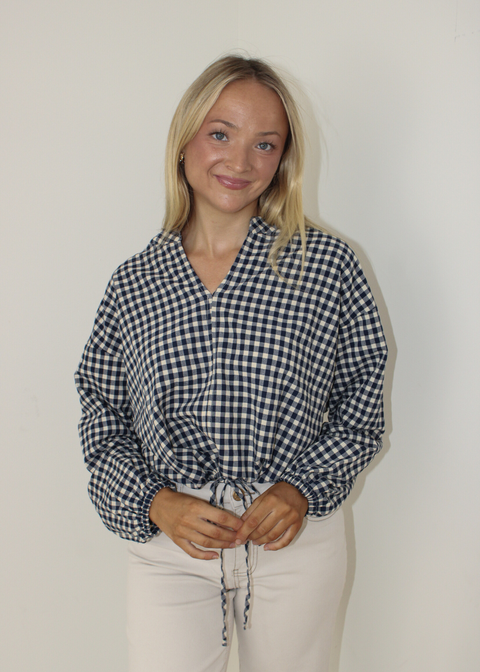 Beverly Gingham Blouse