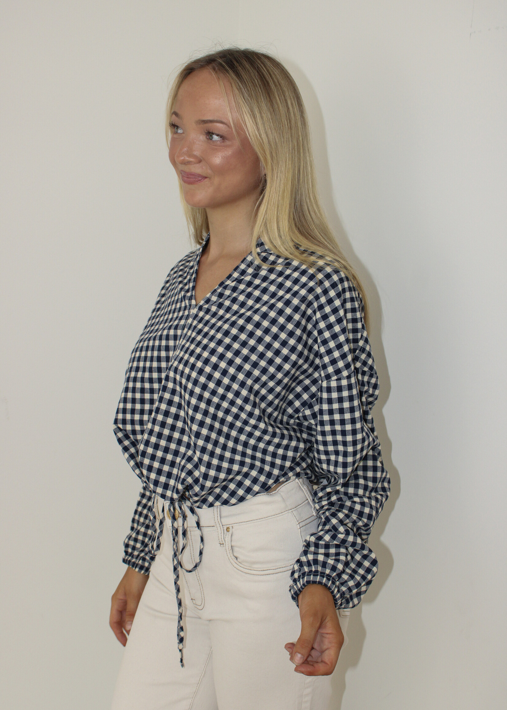 Beverly Gingham Blouse