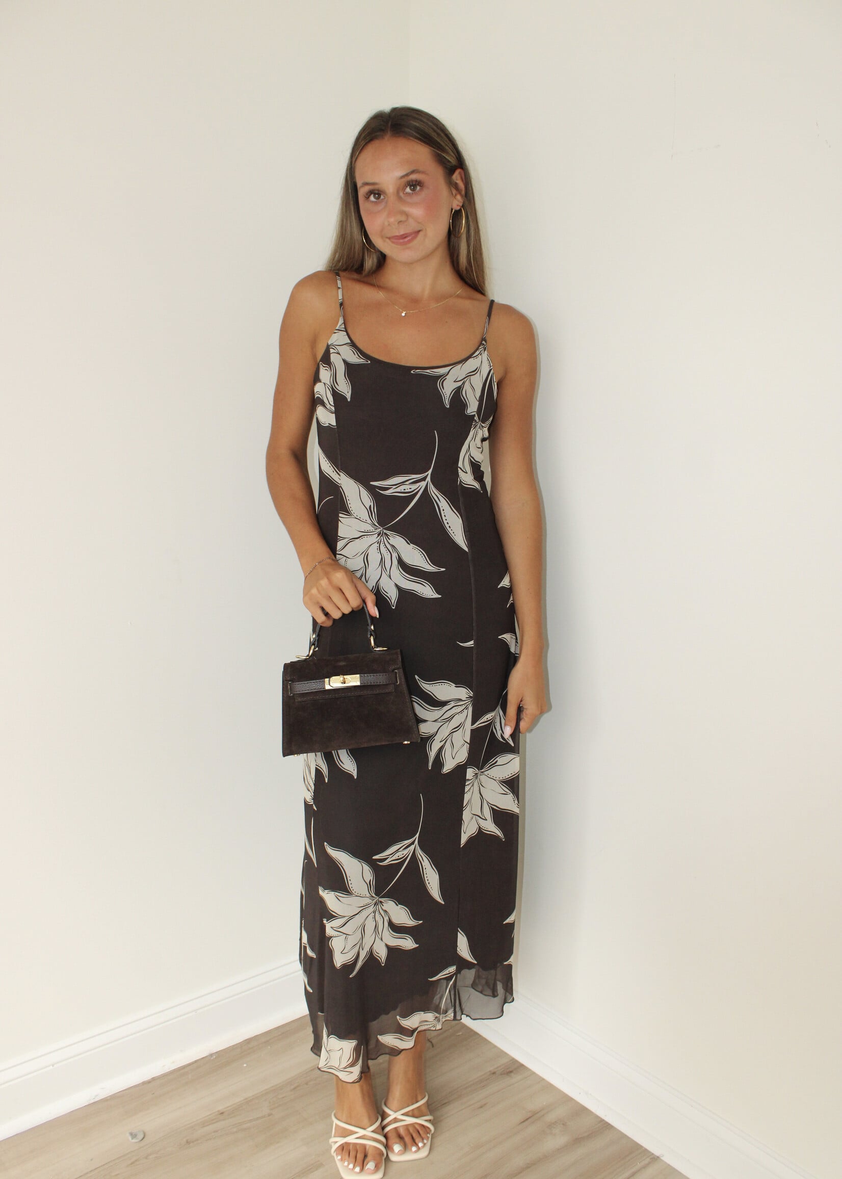 Z Supply Charisma Floral Midi Dress