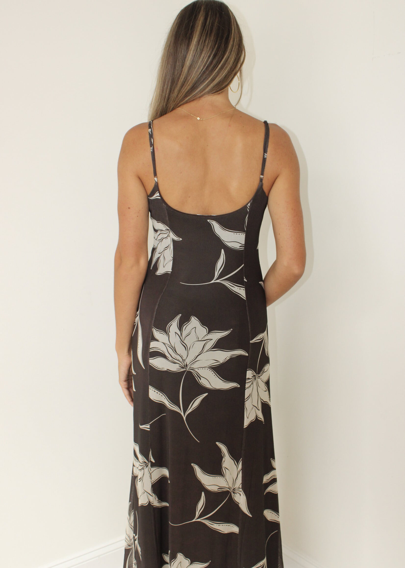 Z Supply Charisma Floral Midi Dress
