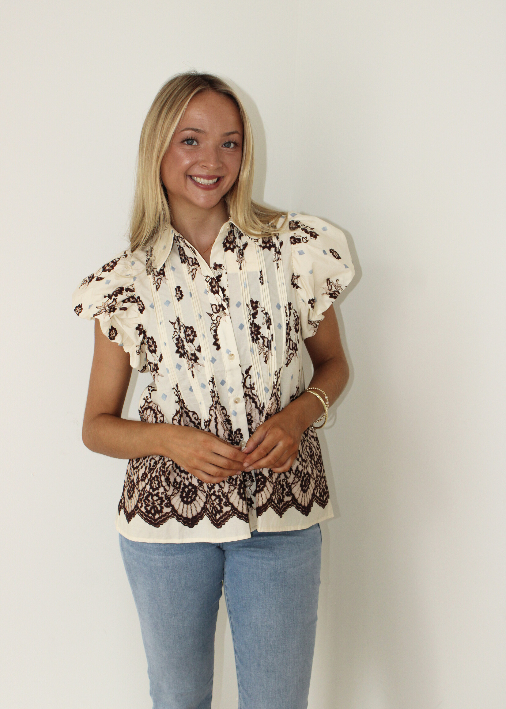 Nessa Puff Sleeve Top