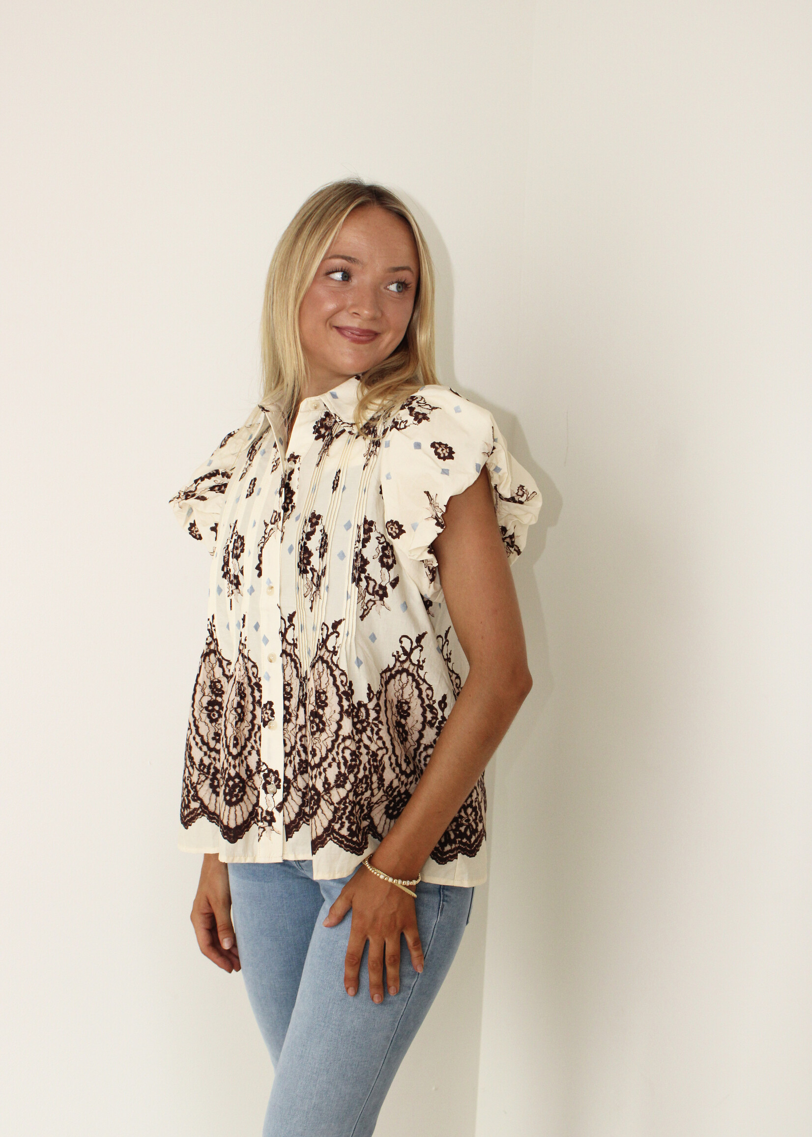 Nessa Puff Sleeve Top