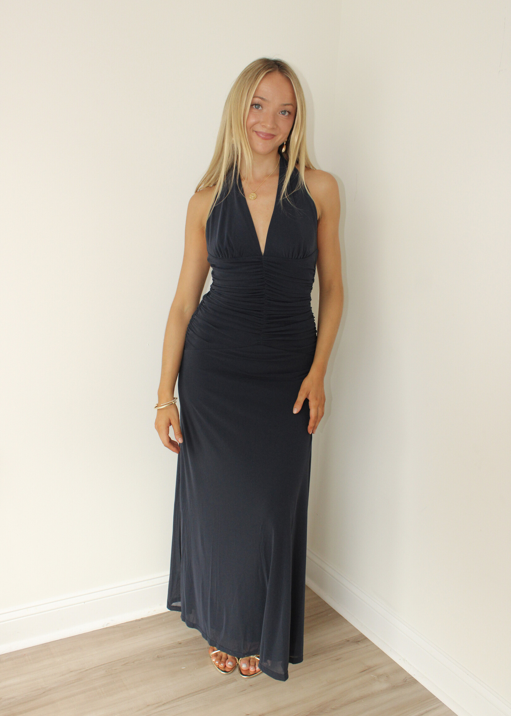 Rosalie Halter Maxi Dress
