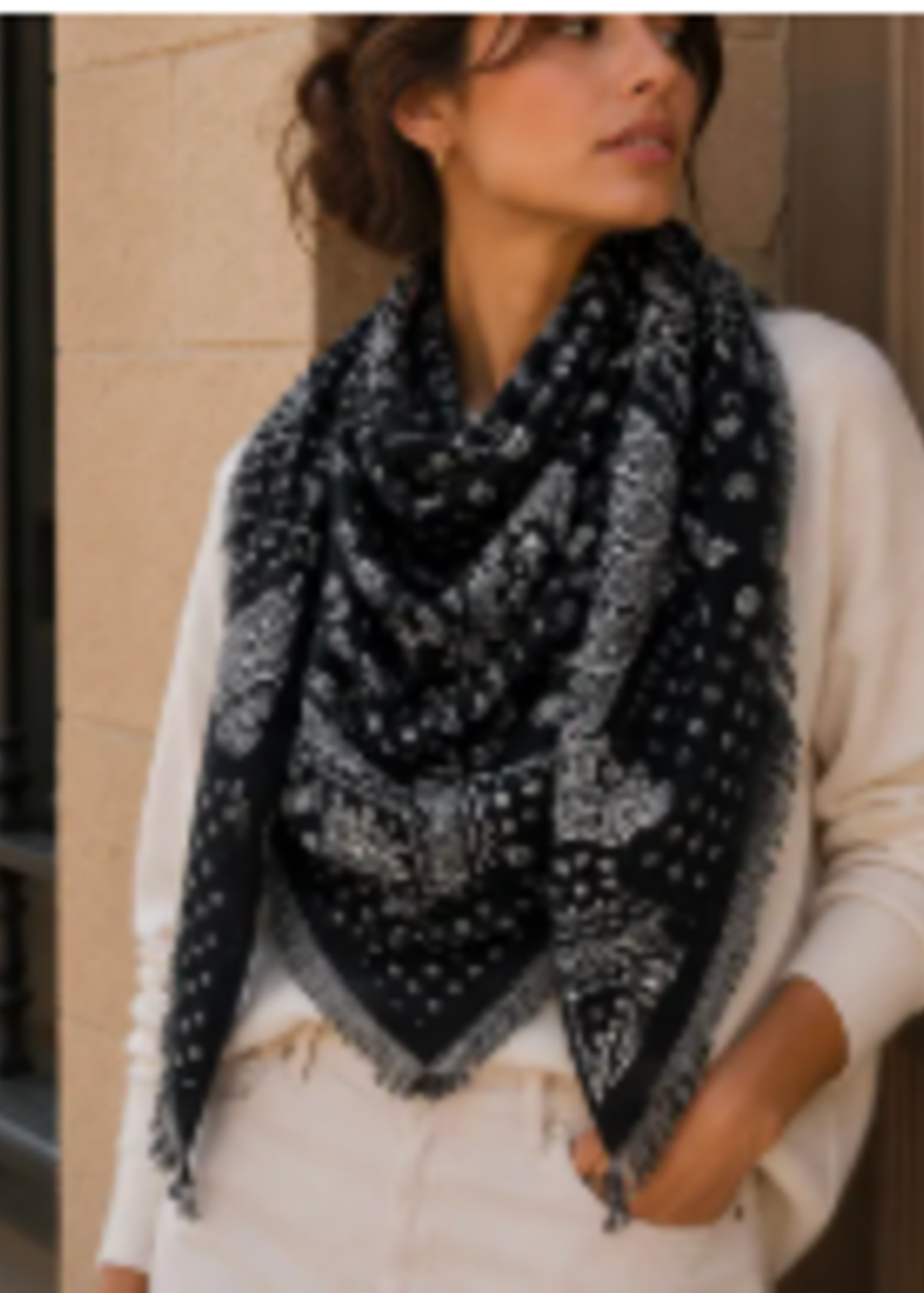 Triangle Paisley Scarf
