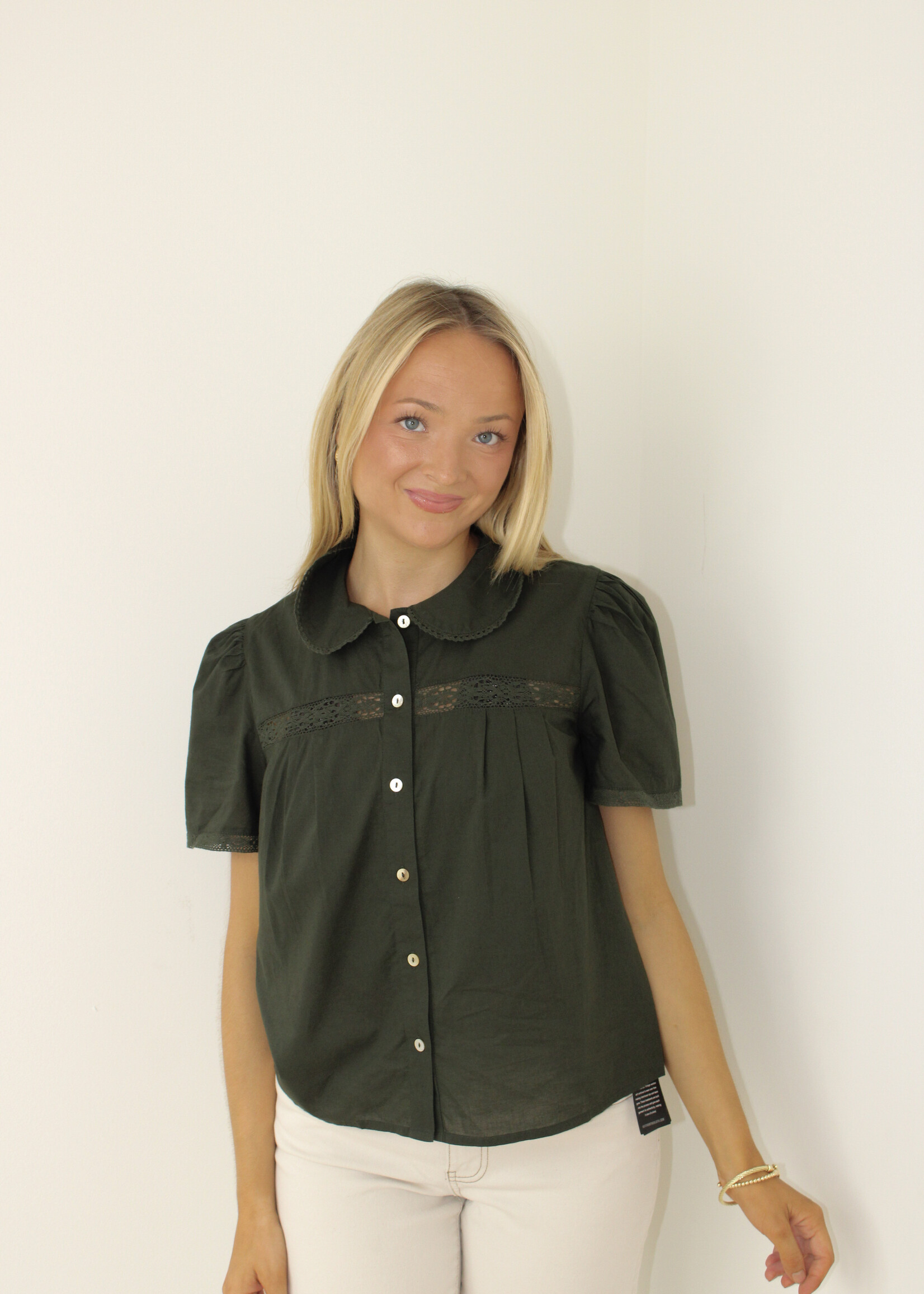 Vienna Button Up Top