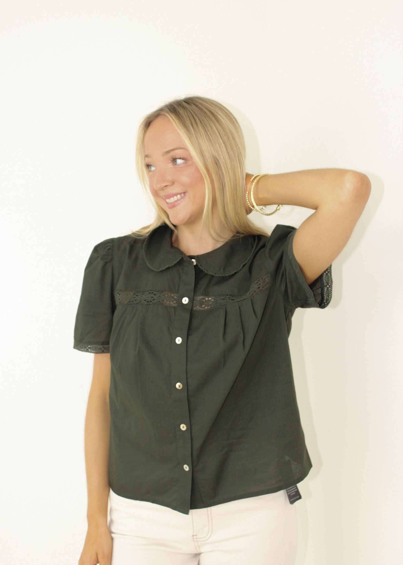Vienna Button Up Top
