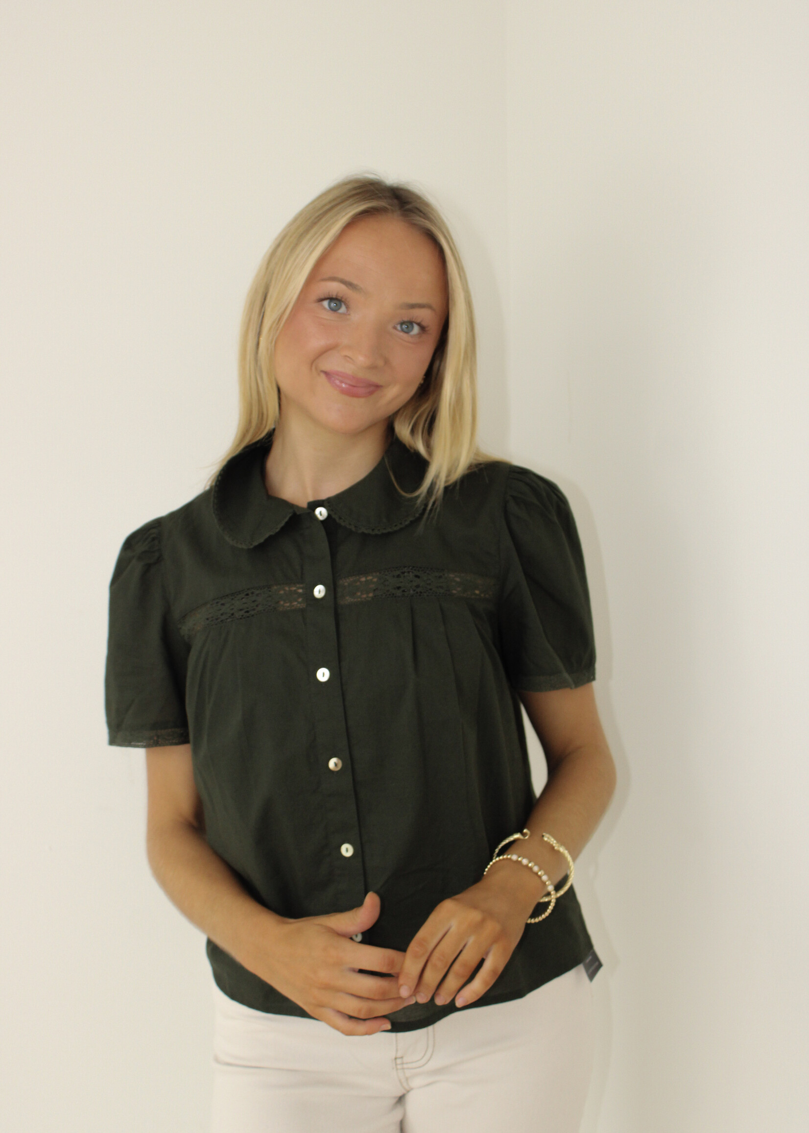 Vienna Button Up Top