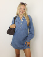 Z Supply Lucie Denim Shirt Dress