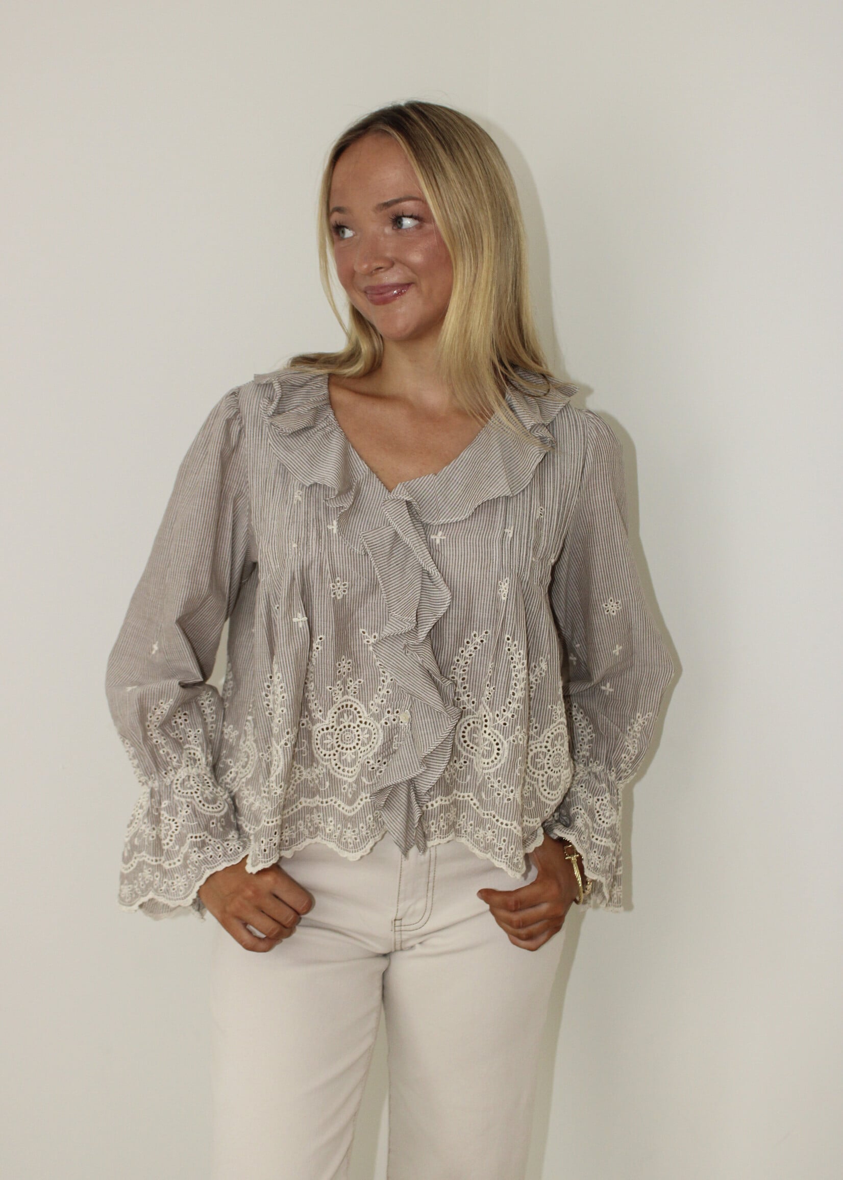 Alba Floral Print Top