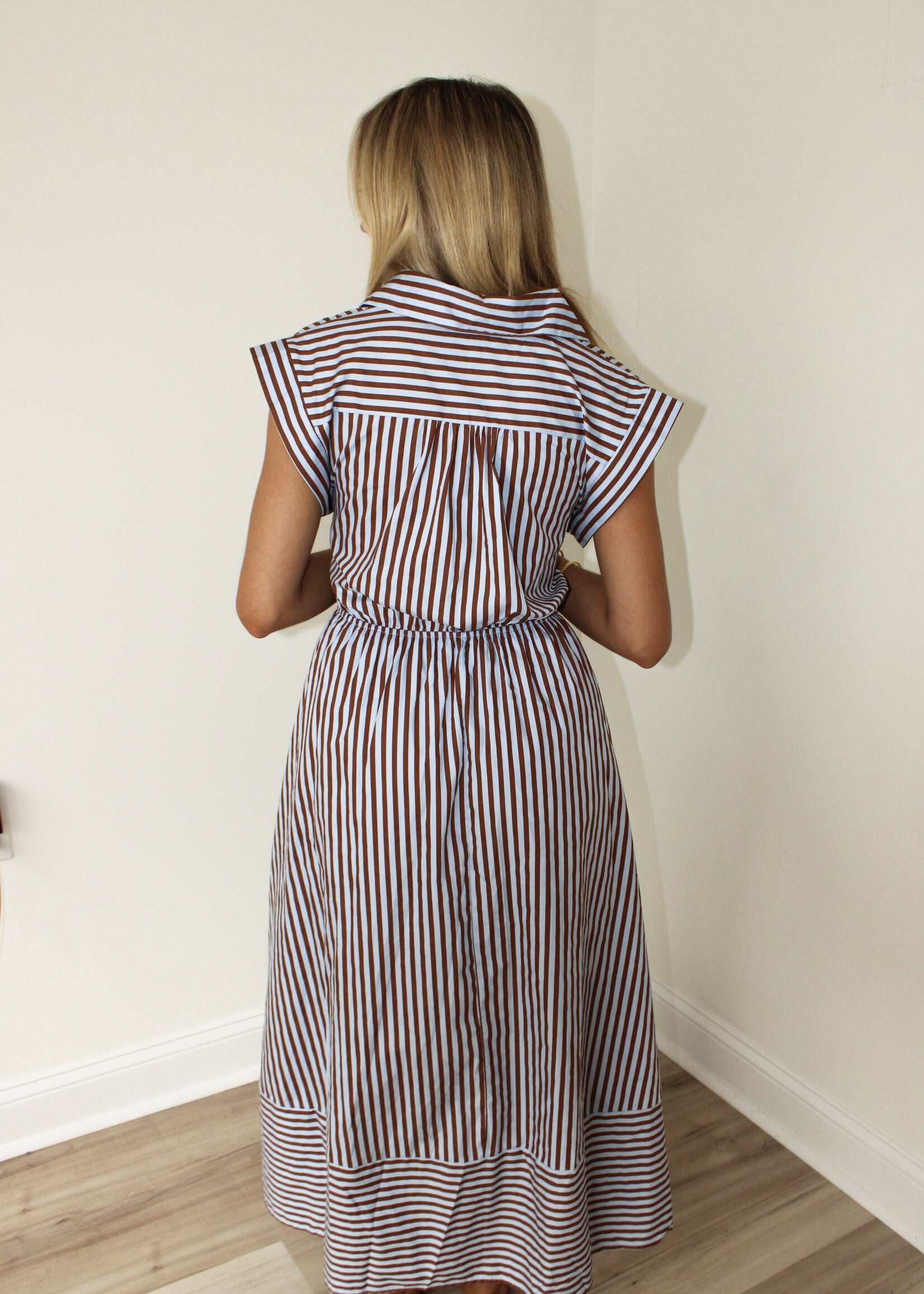 Birdie Striped Maxi Dress