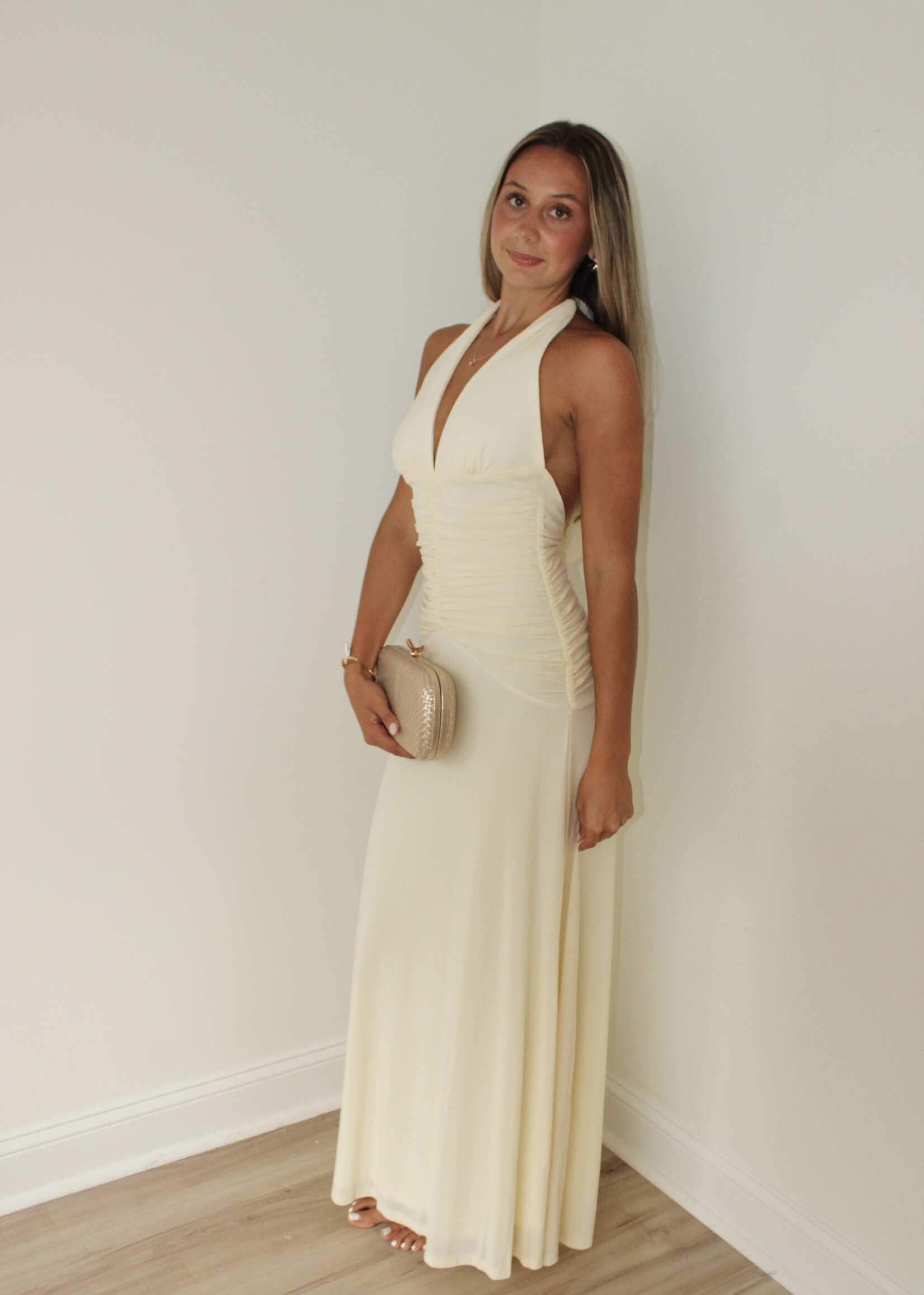 Irelyn Halter Maxi Dress