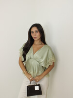 Lilo Lace V Neck Top