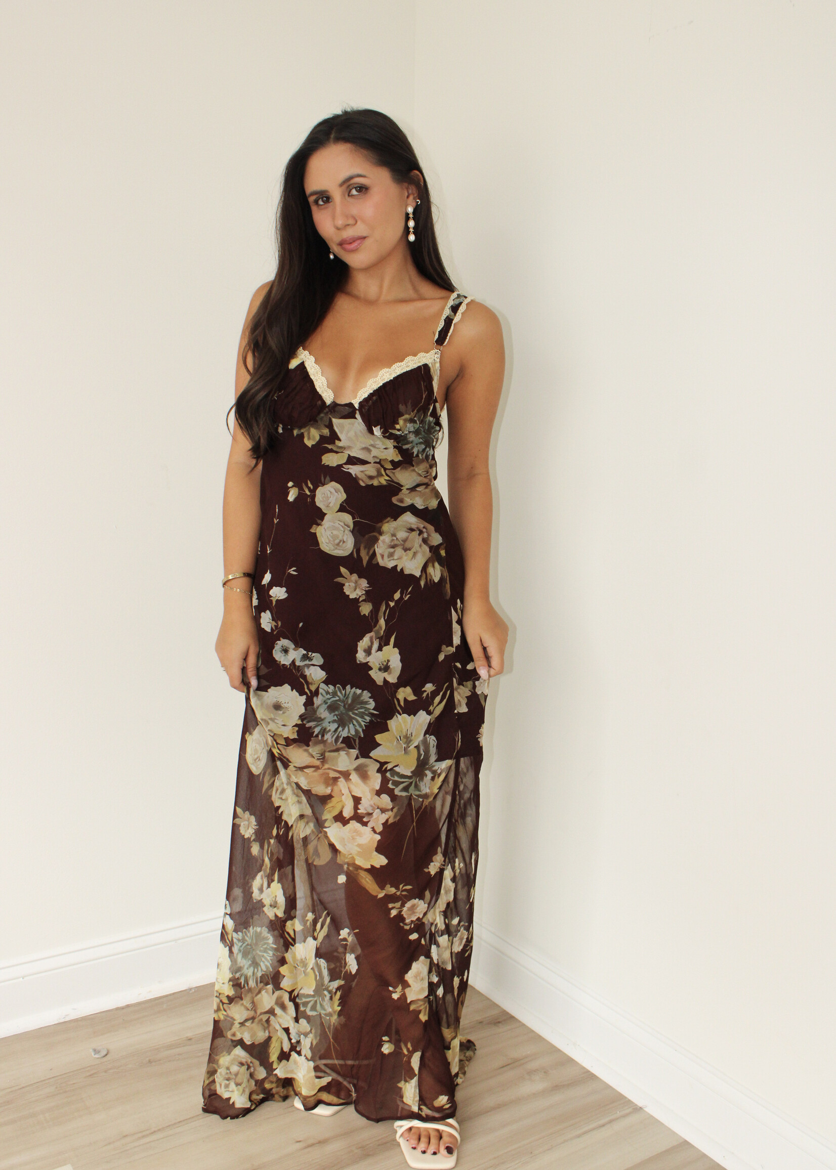 Harvey Floral Maxi Dress