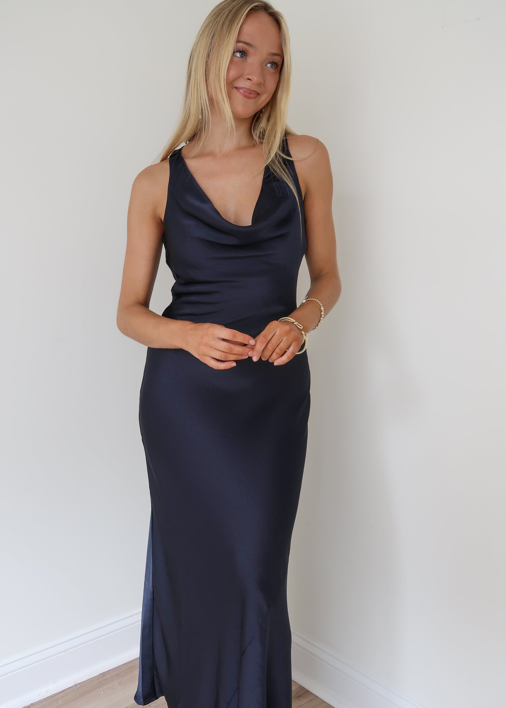 Esther Cowl Neck Dress