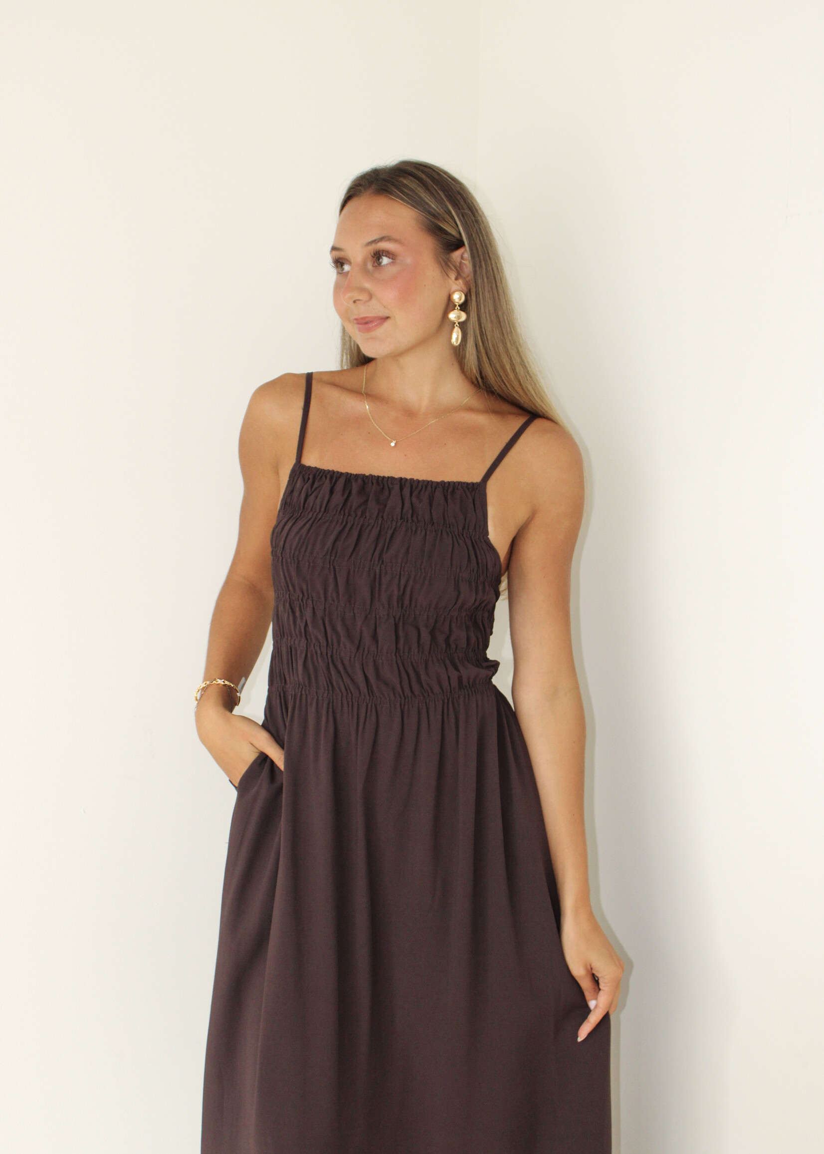 Arcelia Smocked Dress