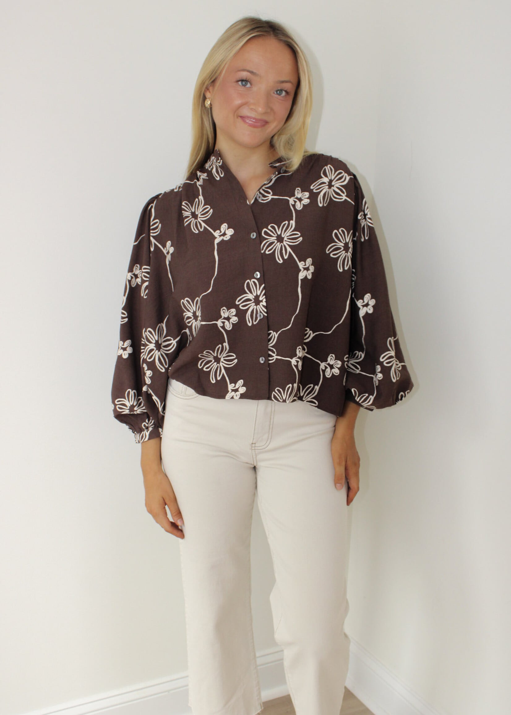 Dora Flower Blouse