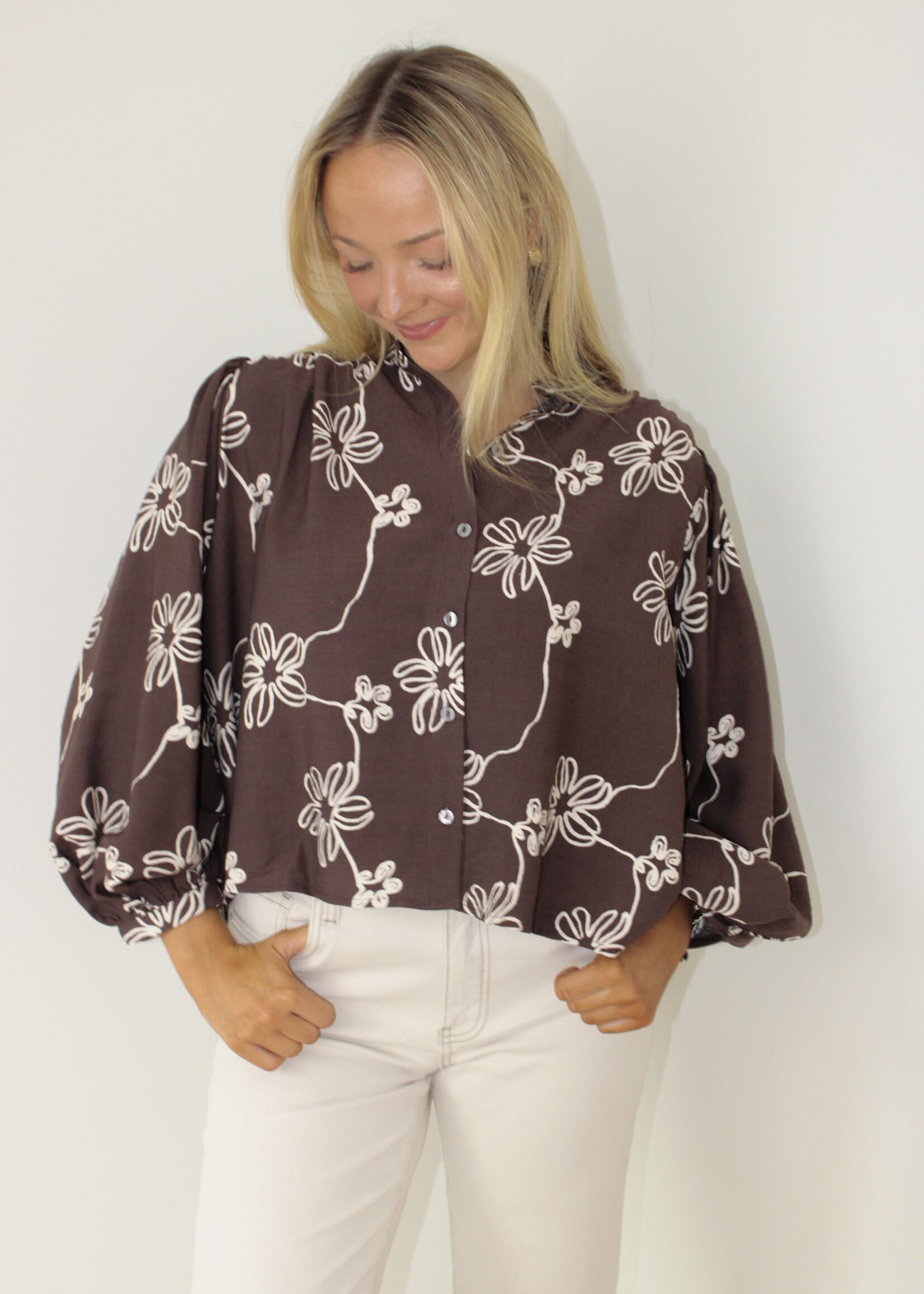 Dora Flower Blouse