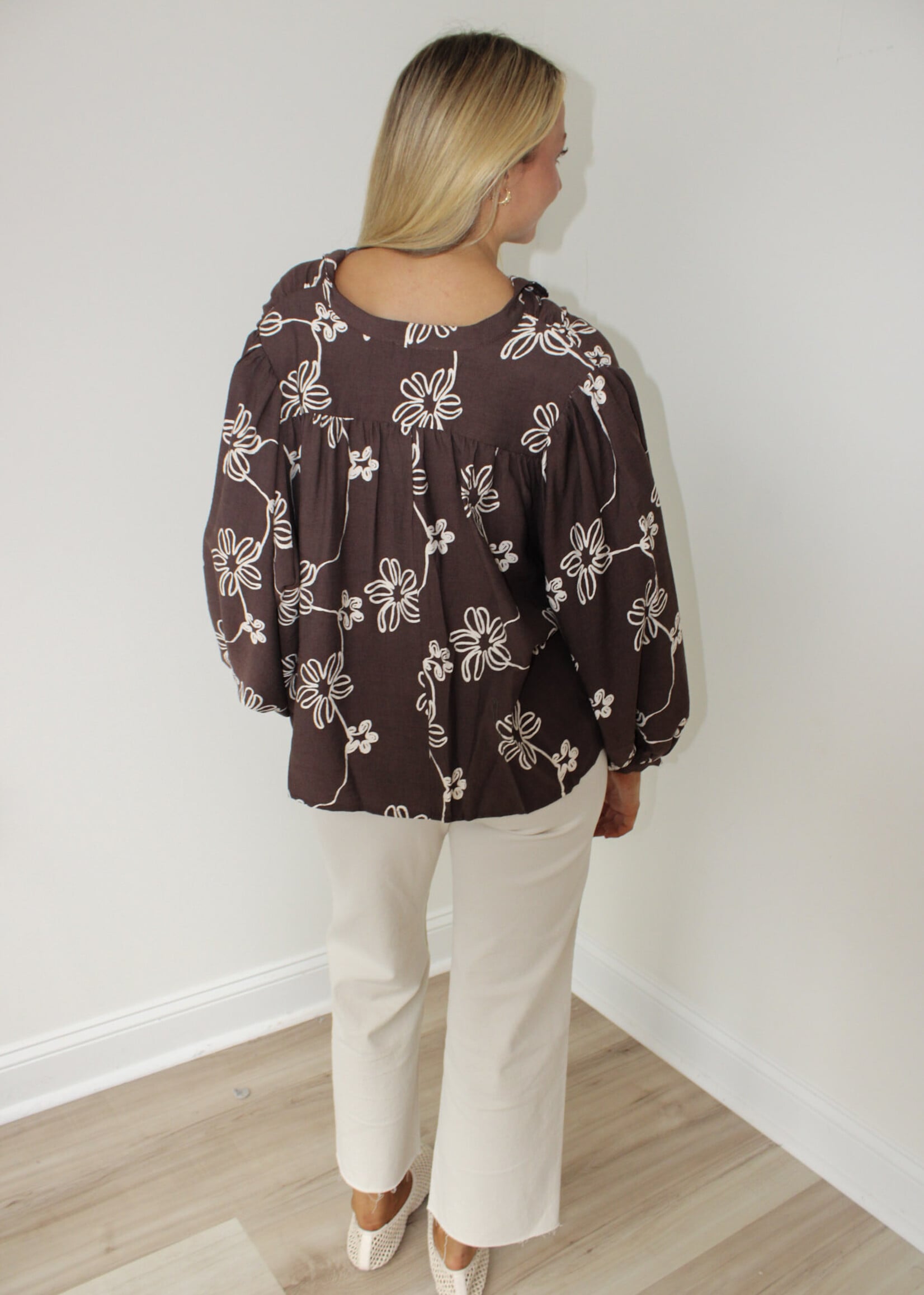 Dora Flower Blouse