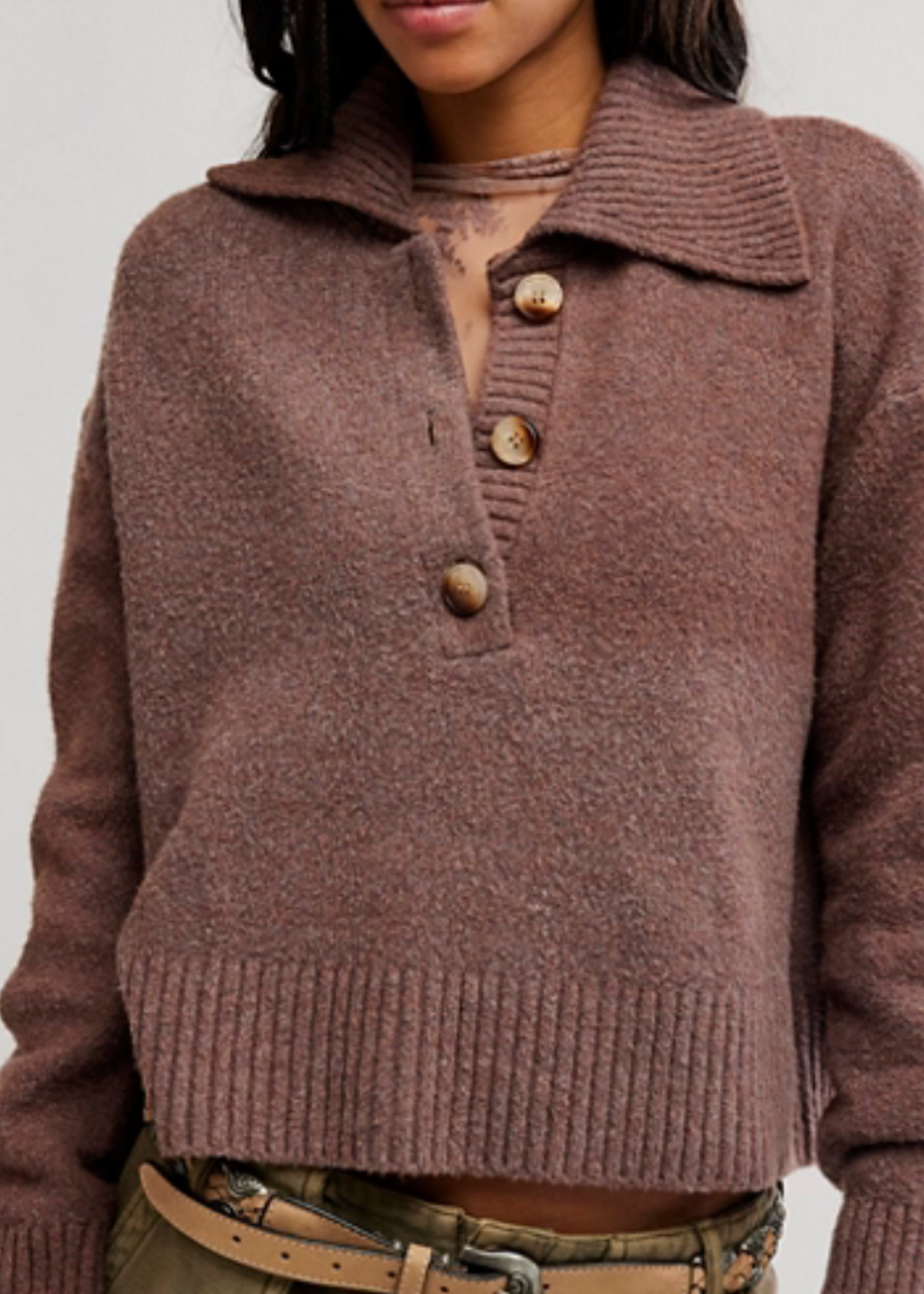 Free People Trading Up Polo