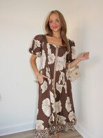 Alessi Floral Maxi  Dress