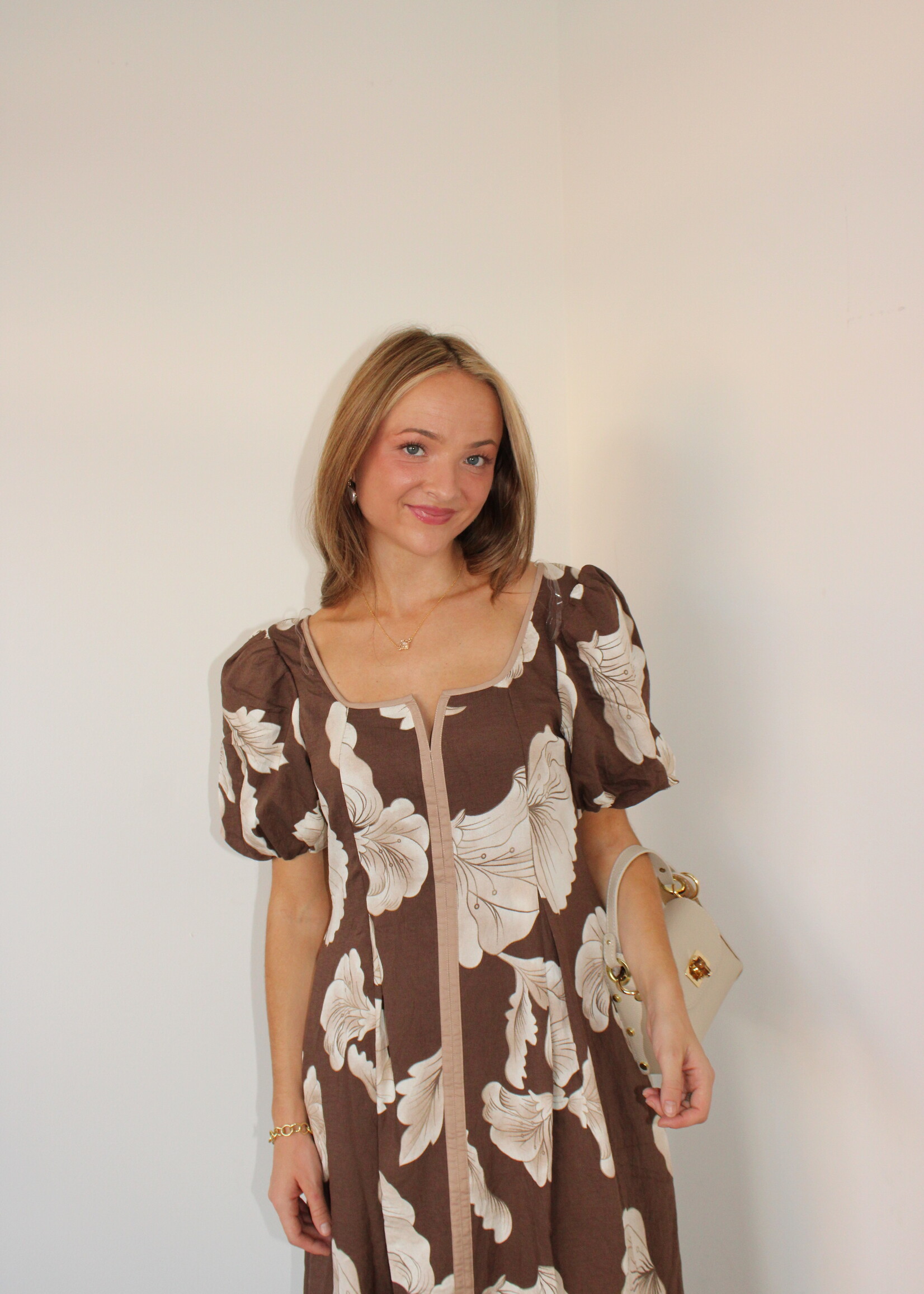 Alessi Floral Maxi  Dress