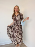 Rita Paisley Midi Dress