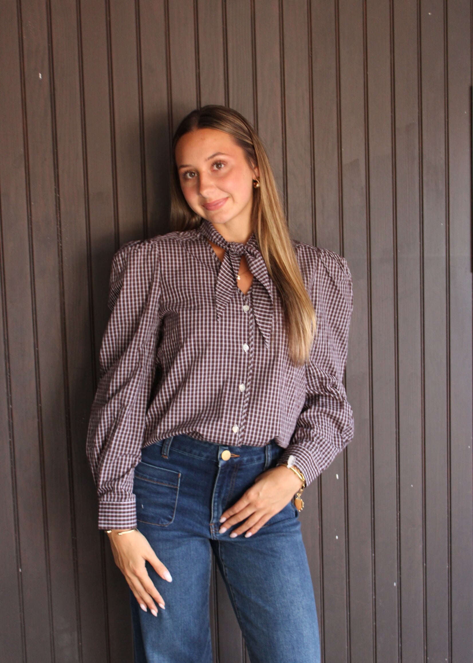 April Gingham Shirt
