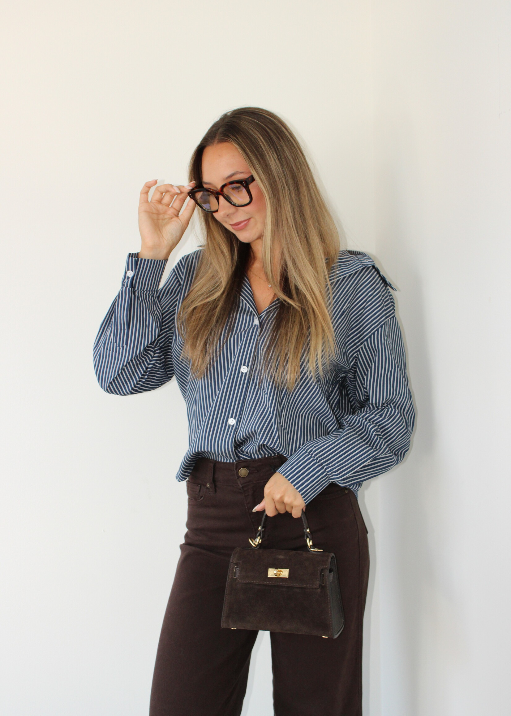 Maribel Button Down Top