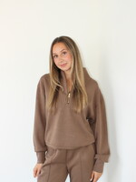 Peggy 3/4 Zip Pullover