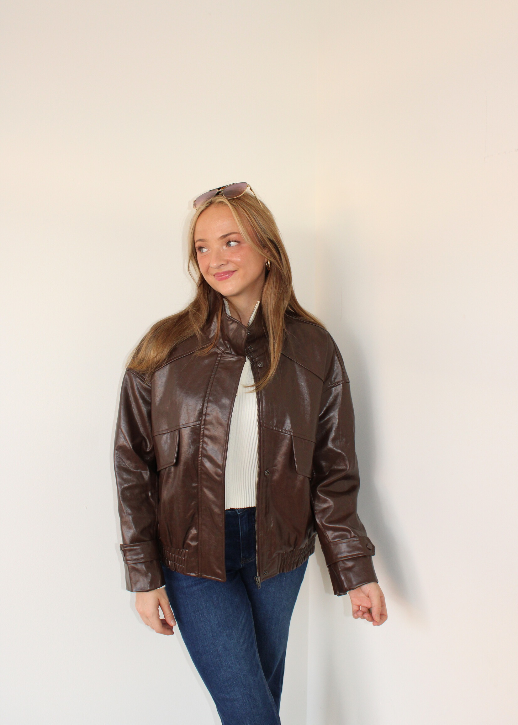 Cadence Funnel Neck Jacket
