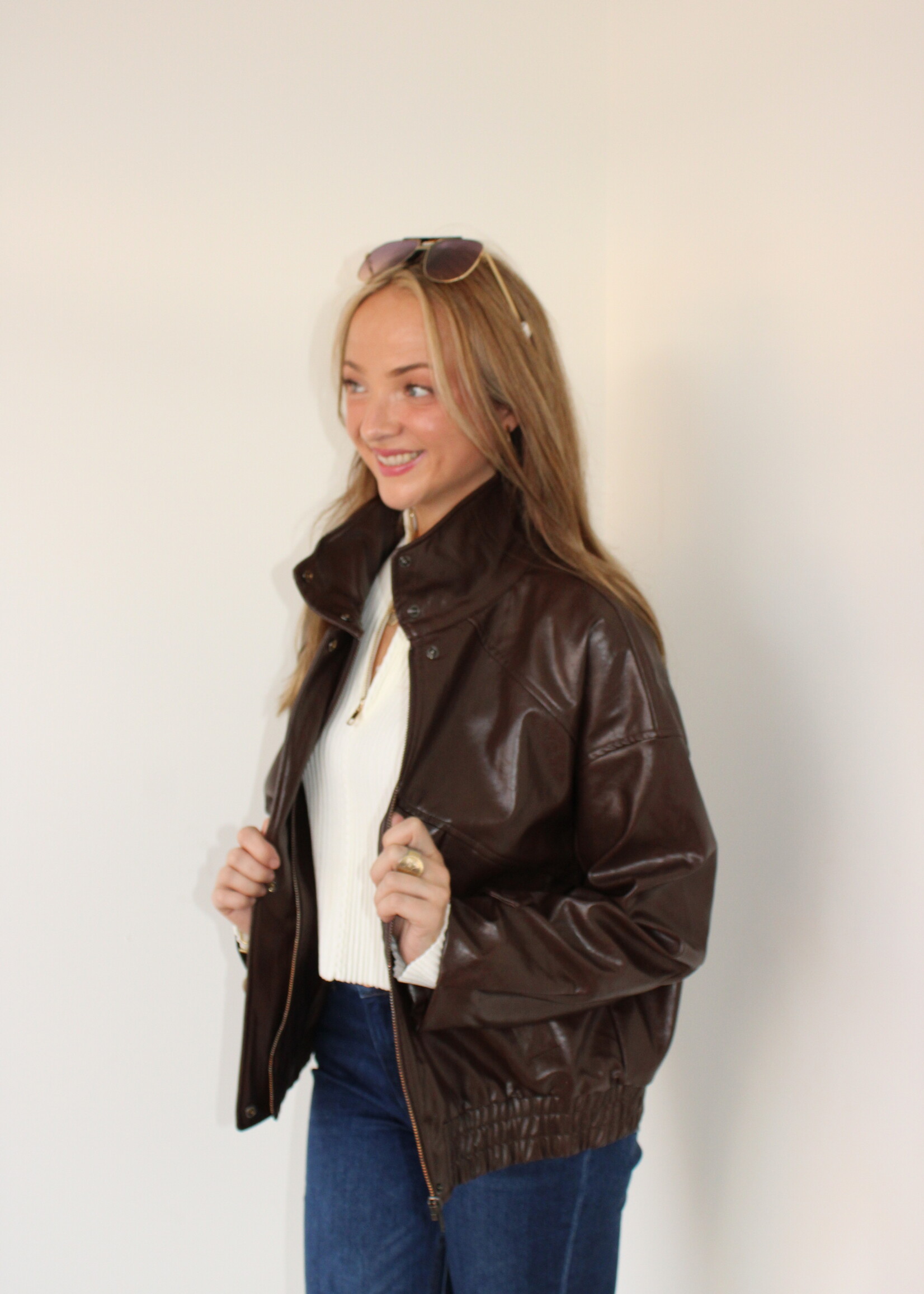 Cadence Funnel Neck Jacket