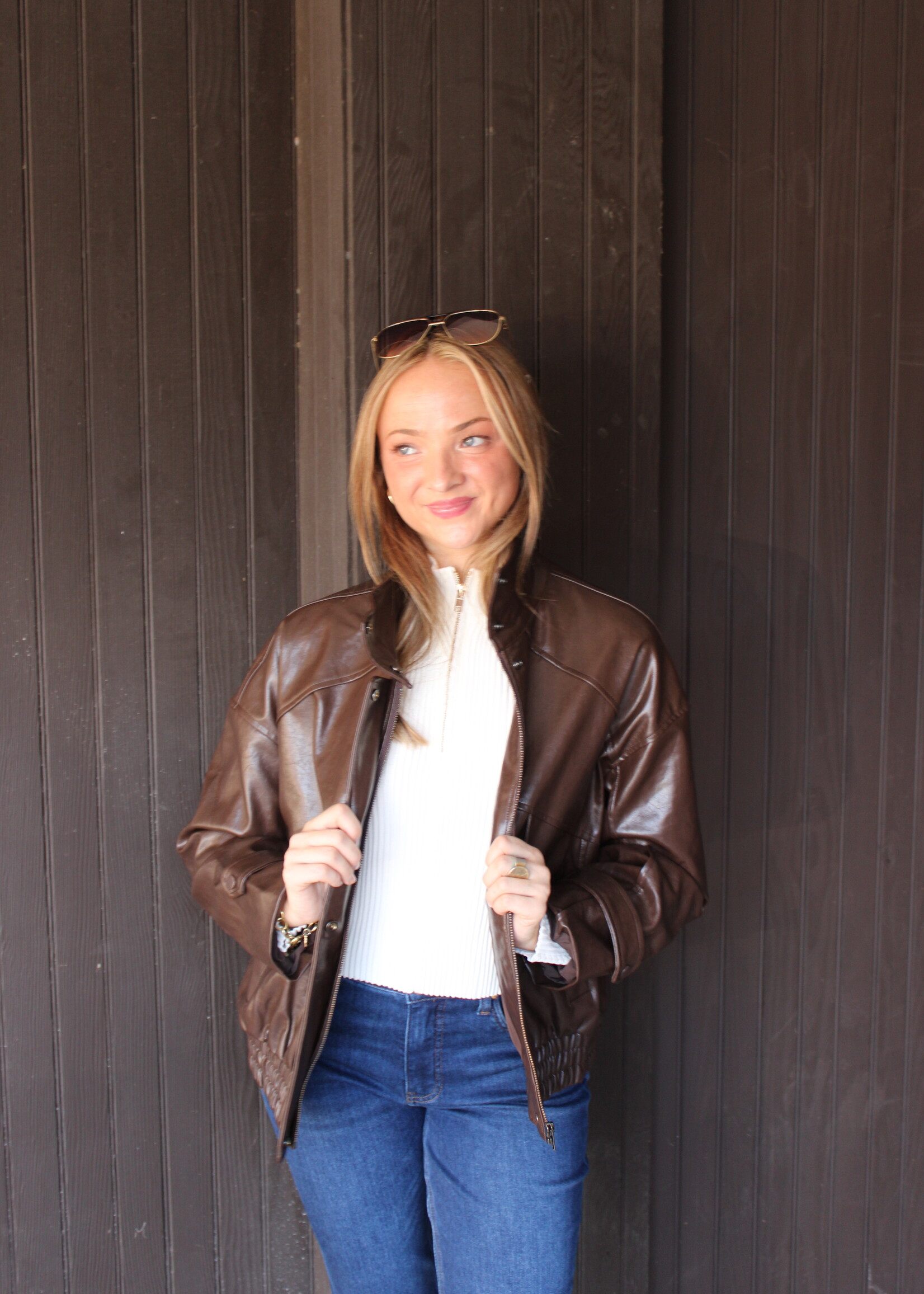 Cadence Funnel Neck Jacket