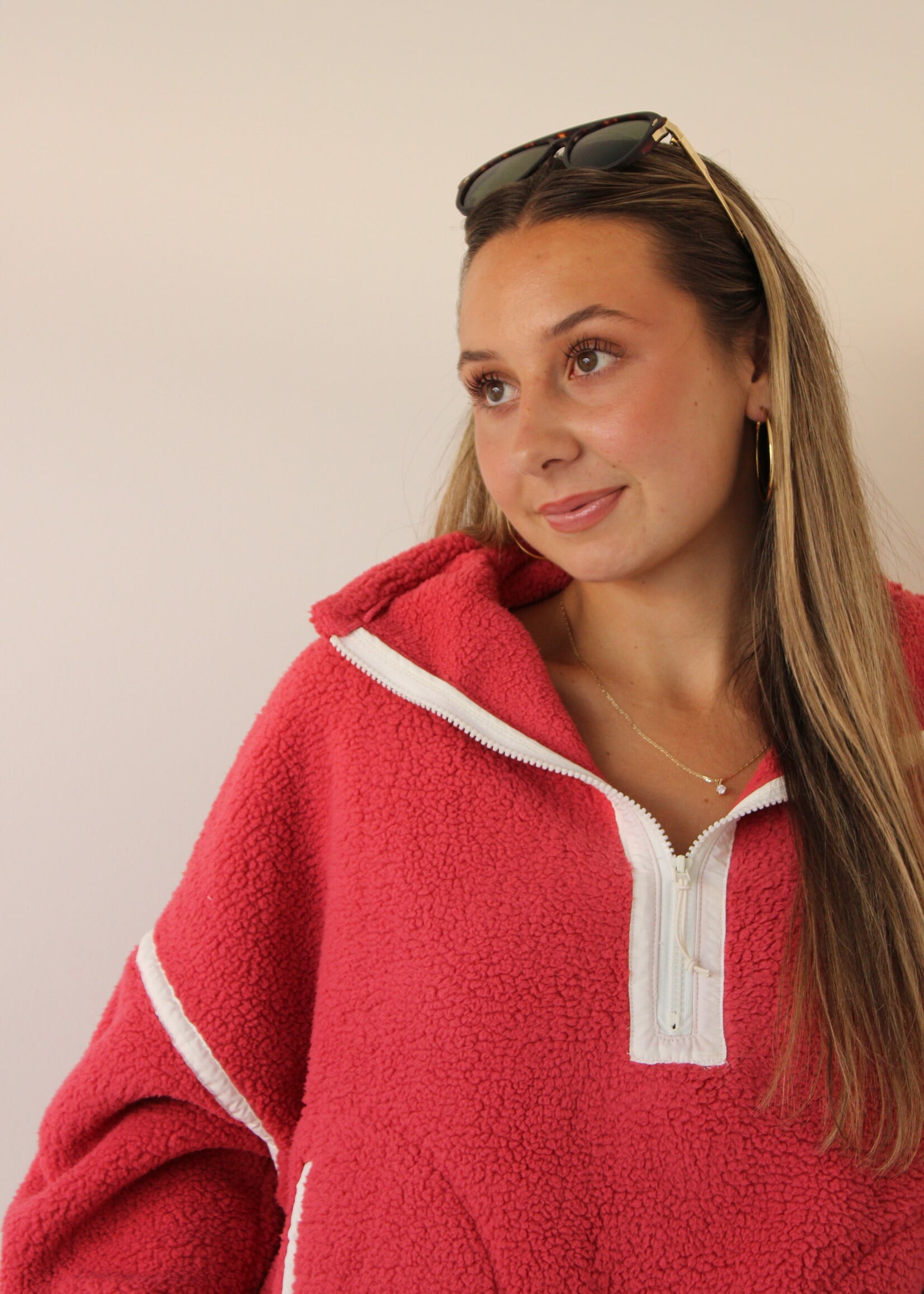 Scarlett Sherpa Pullover