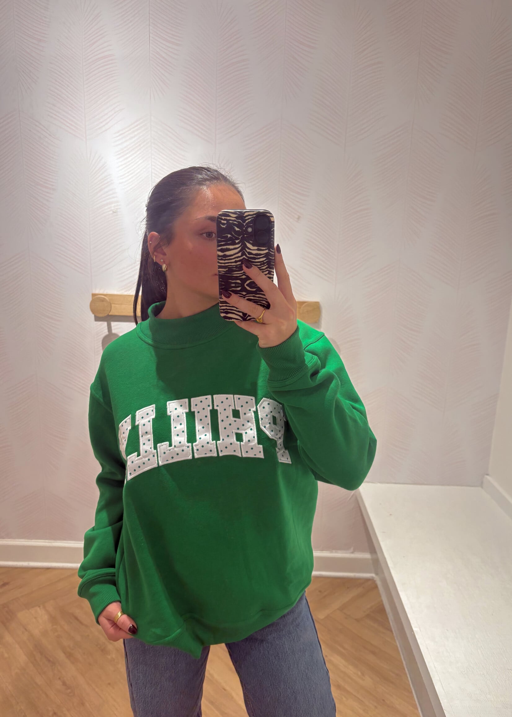 Philly Mock Neck Sweatshirt
