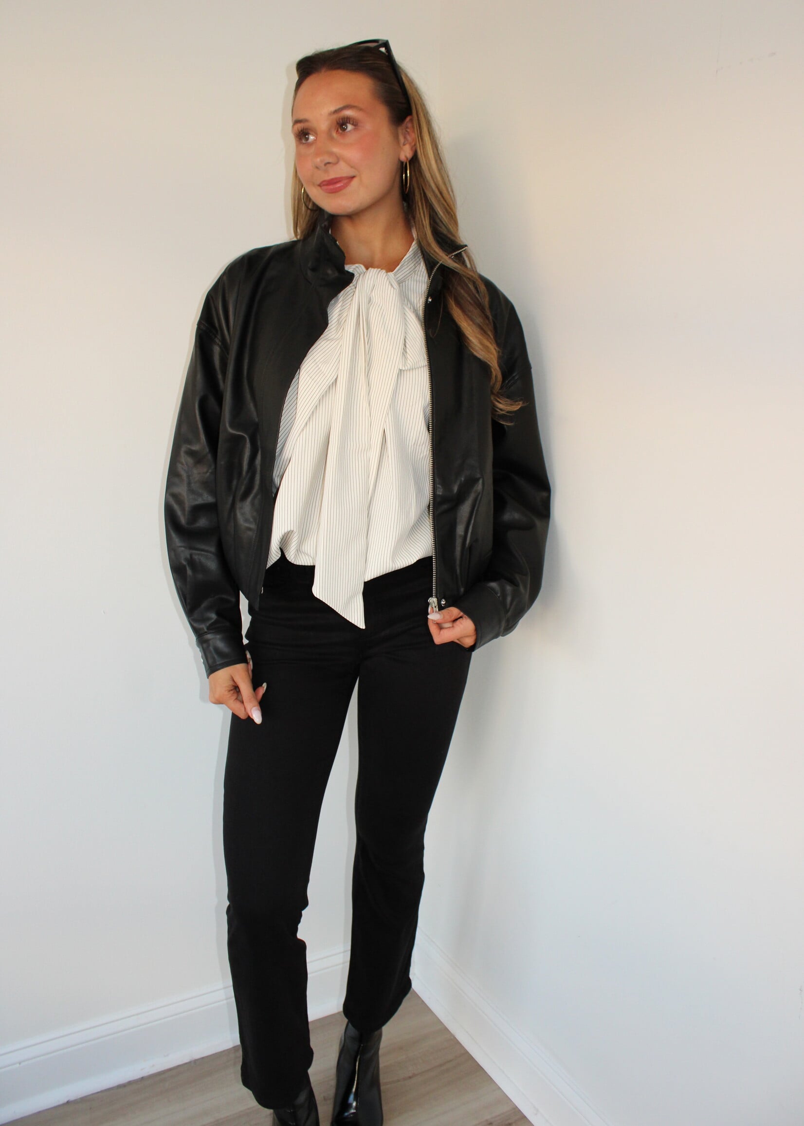 Z Supply Corin Bubble Hem Jacket