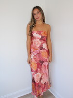Kinsale Floral Strapless Dress